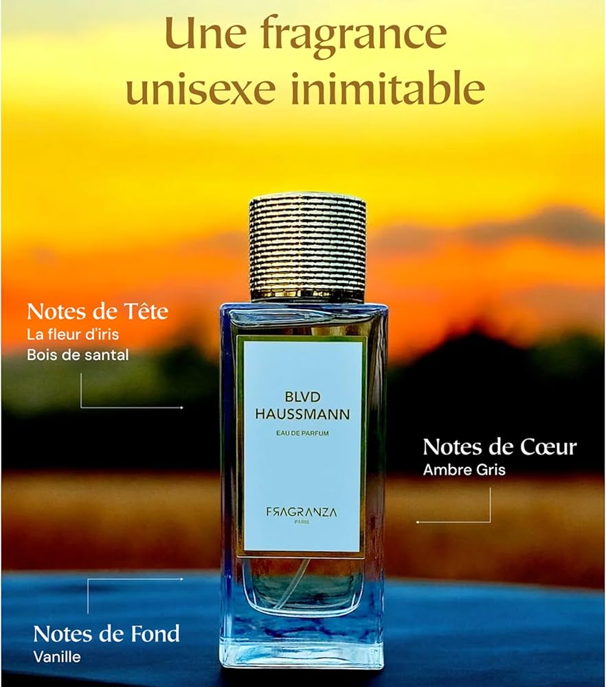 Blvd Haussmann Maison Fragranza – Parfum élégant, boisé et intense